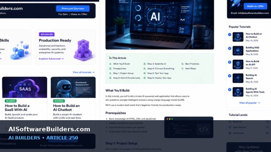 AI-generated tutorial illustration
