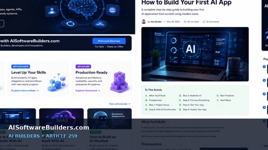 AI-generated tutorial illustration