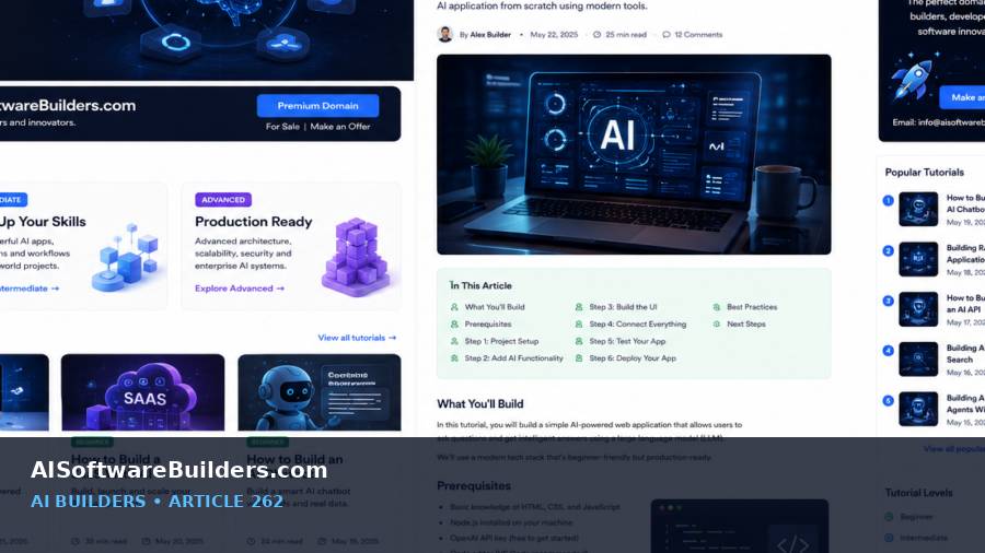 AI-generated tutorial illustration