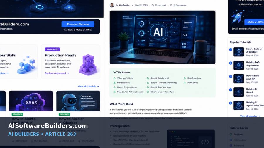 AI-generated tutorial illustration