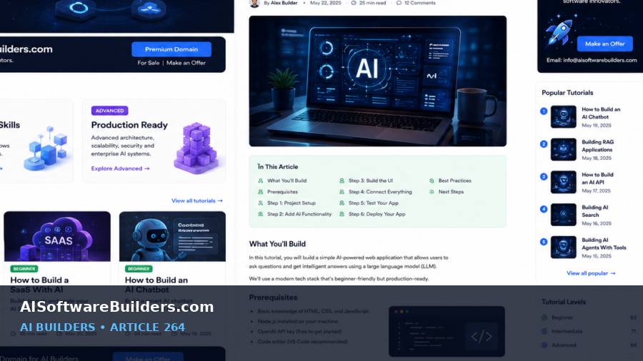 AI-generated tutorial illustration