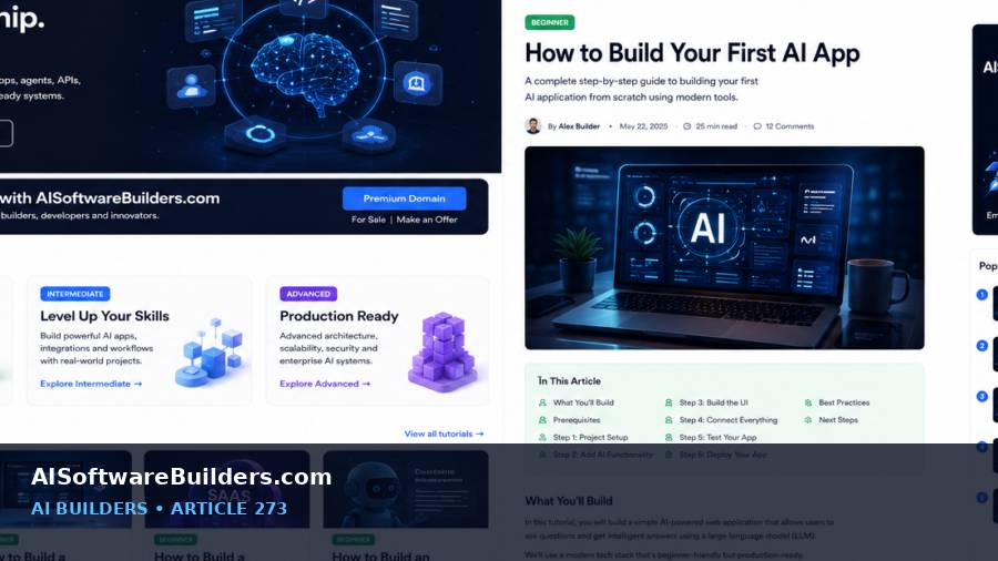 AI-generated tutorial illustration