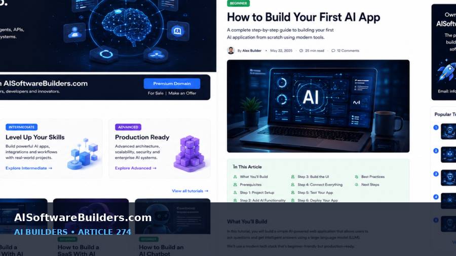 AI-generated tutorial illustration