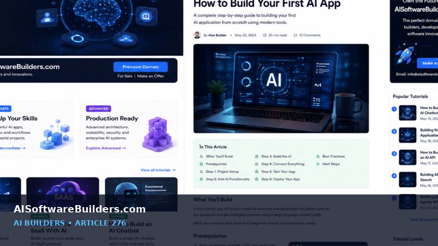 AI-generated tutorial illustration