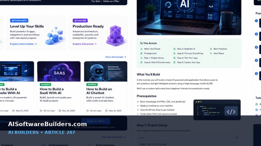 AI-generated tutorial illustration