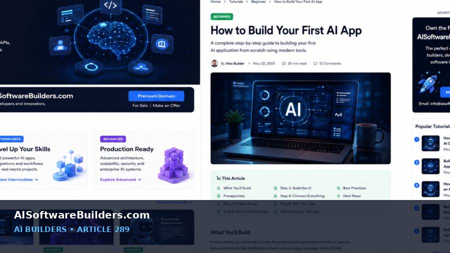 AI-generated tutorial illustration