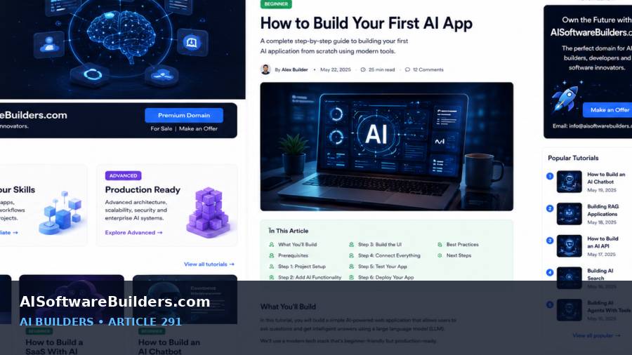 AI-generated tutorial illustration