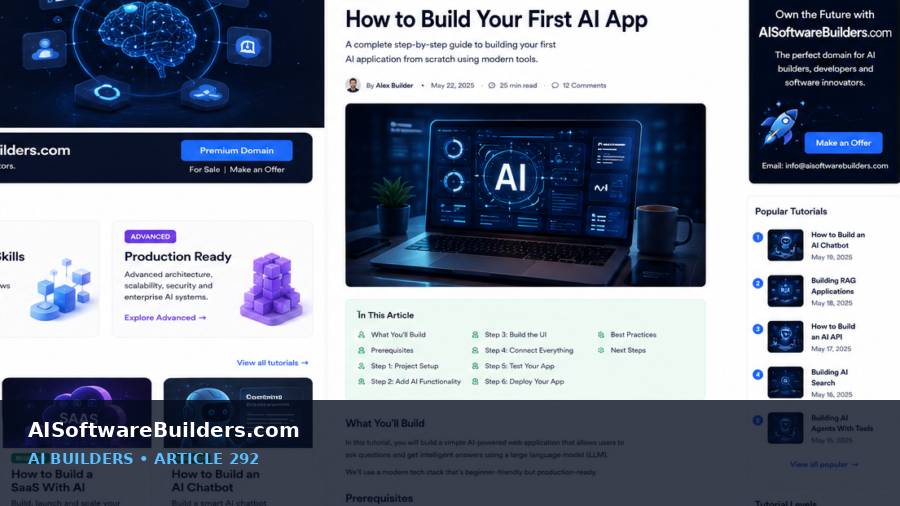 AI-generated tutorial illustration