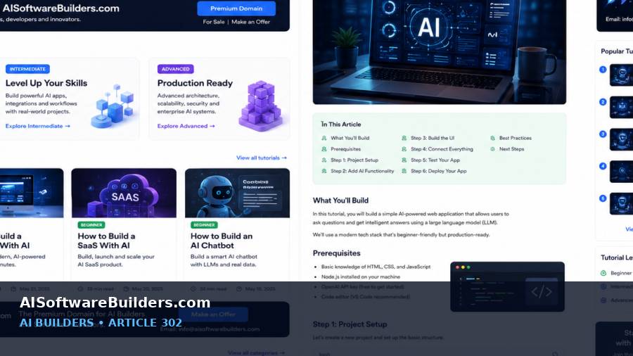 AI-generated tutorial illustration