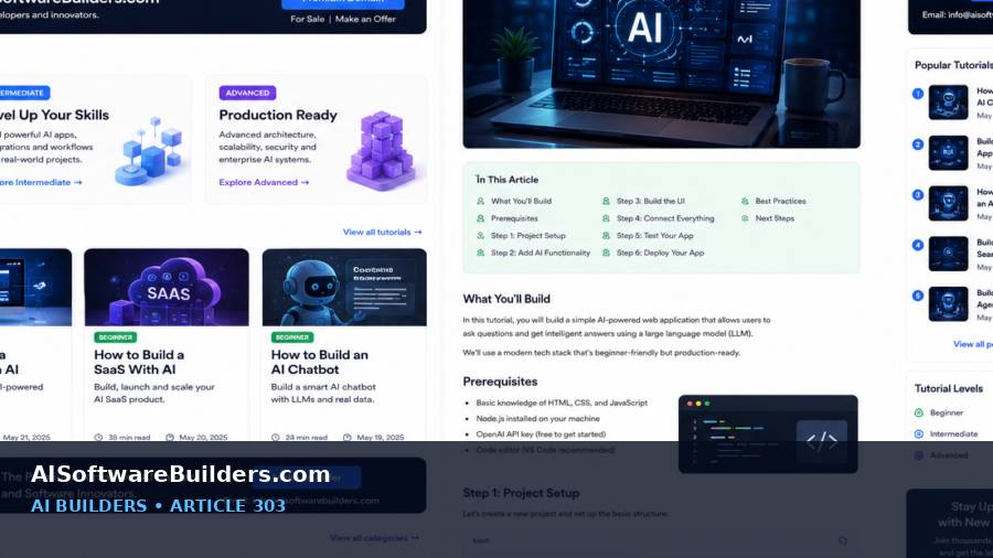 AI-generated tutorial illustration