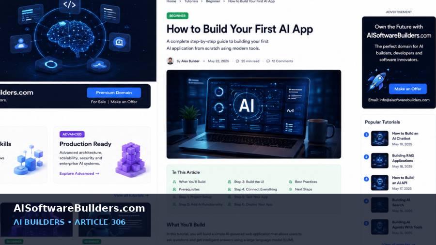 AI-generated tutorial illustration