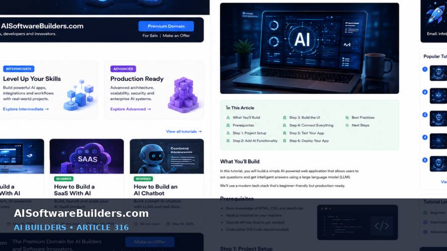 AI-generated tutorial illustration