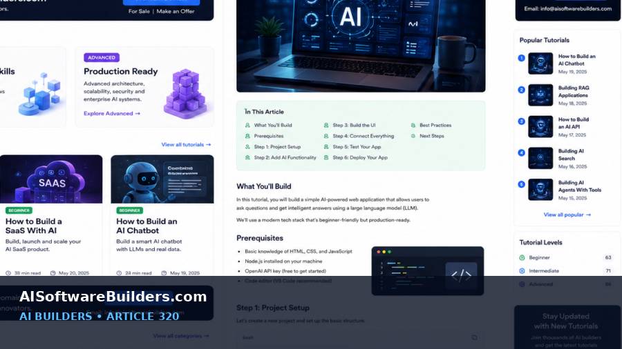 AI-generated tutorial illustration