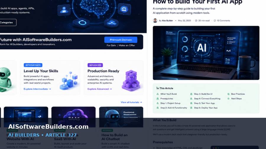 AI-generated tutorial illustration