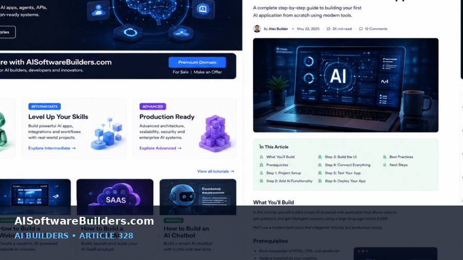AI-generated tutorial illustration