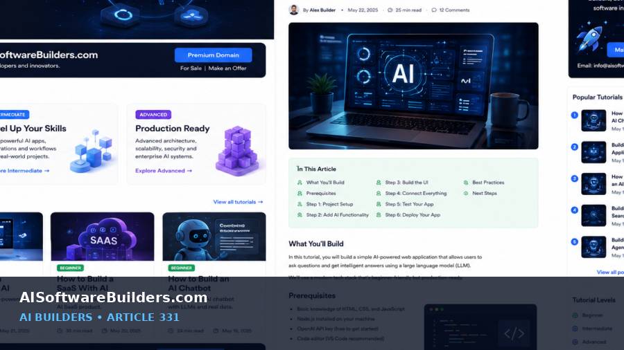 AI-generated tutorial illustration