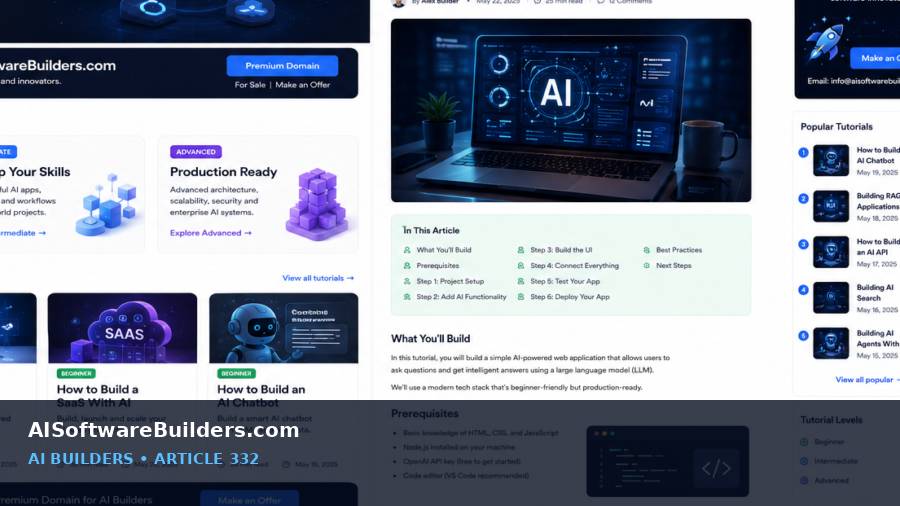 AI-generated tutorial illustration