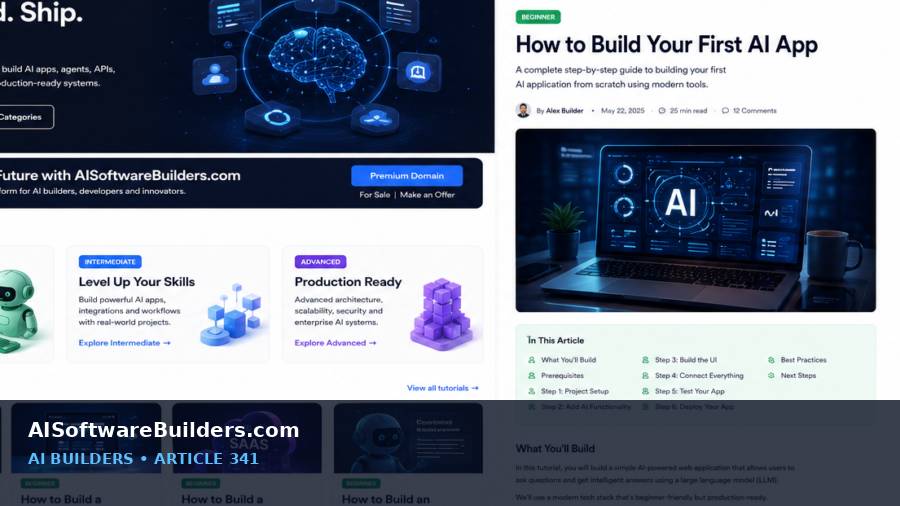 AI-generated tutorial illustration