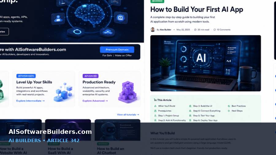 AI-generated tutorial illustration