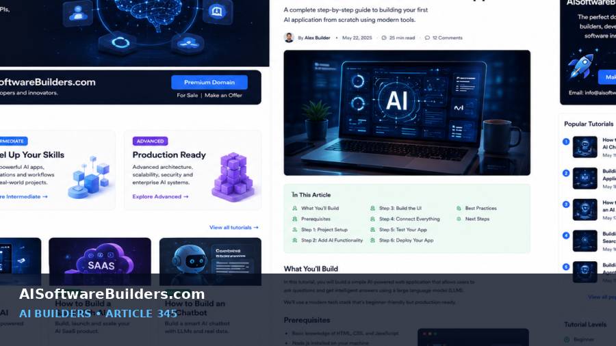 AI-generated tutorial illustration