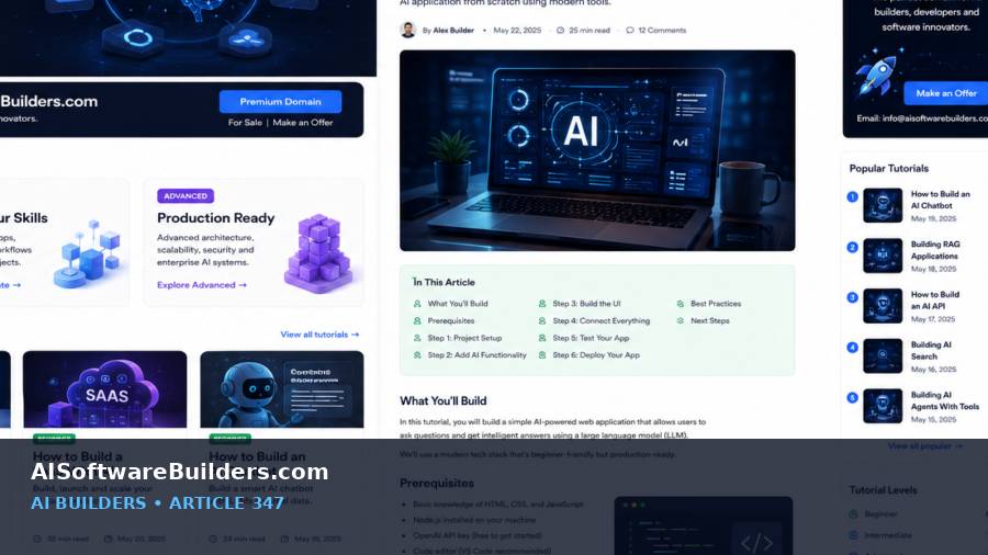 AI-generated tutorial illustration