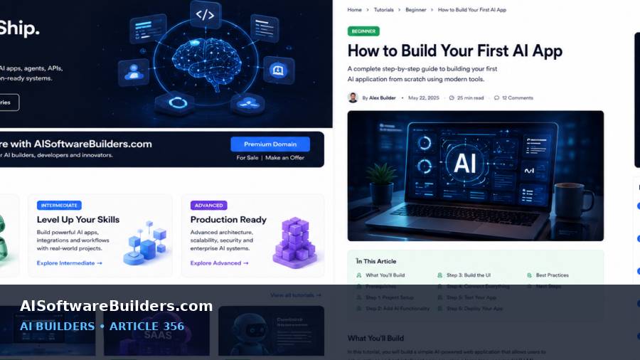 AI-generated tutorial illustration