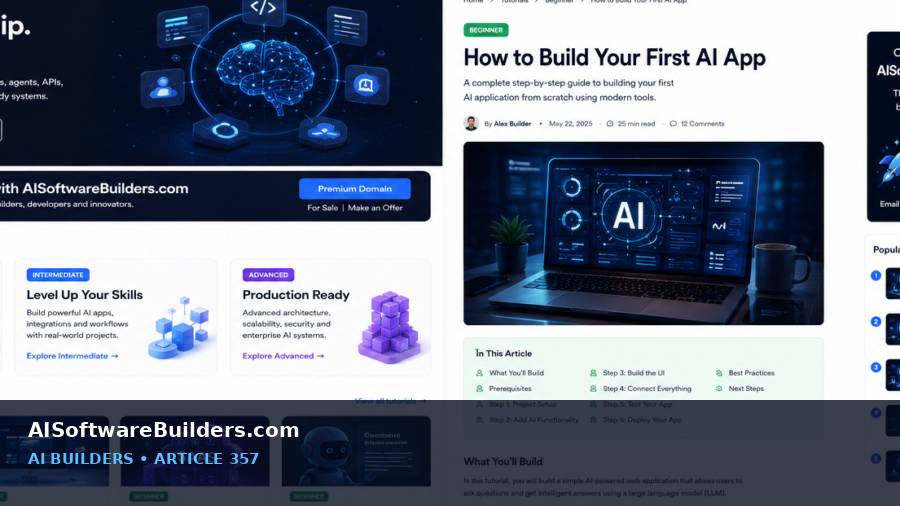 AI-generated tutorial illustration