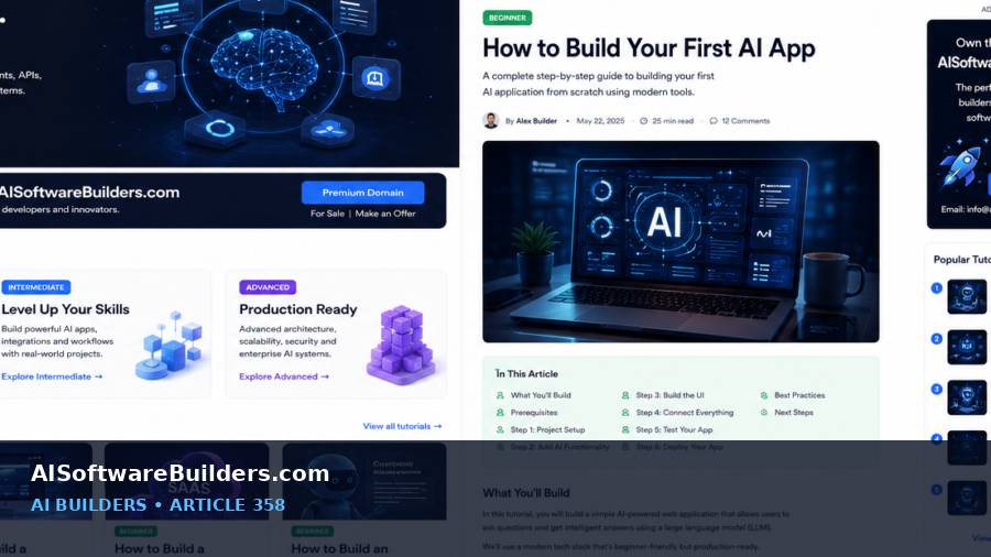 AI-generated tutorial illustration