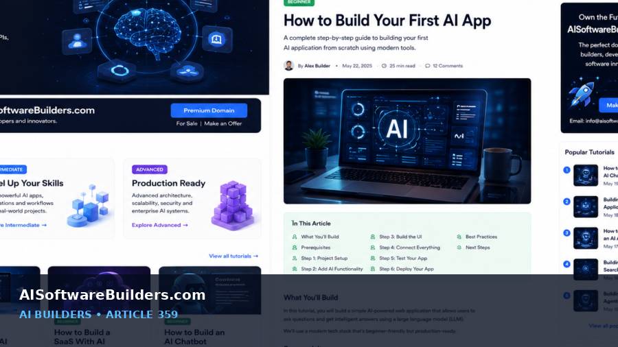 AI-generated tutorial illustration