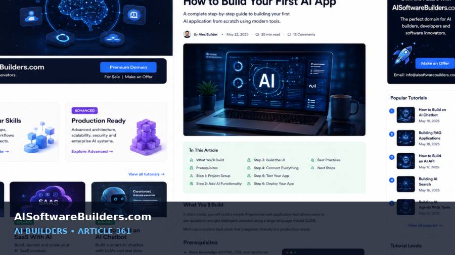 AI-generated tutorial illustration