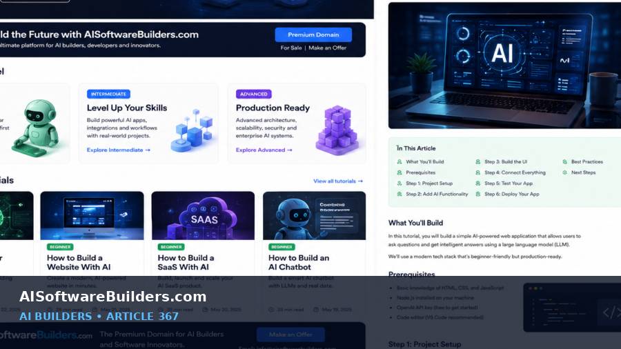AI-generated tutorial illustration