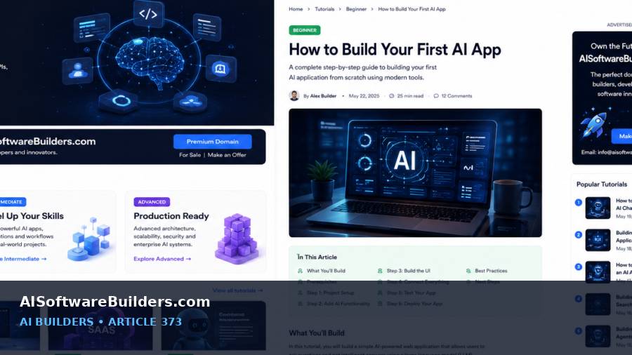 AI-generated tutorial illustration