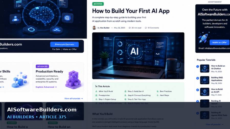 AI-generated tutorial illustration