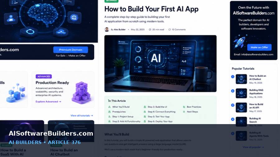 AI-generated tutorial illustration