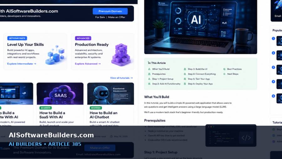 AI-generated tutorial illustration