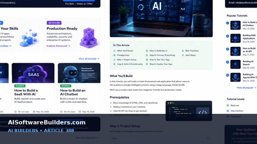 AI-generated tutorial illustration