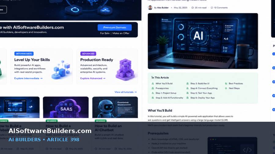 AI-generated tutorial illustration