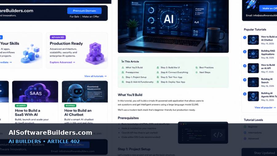 AI-generated tutorial illustration