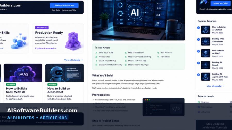 AI-generated tutorial illustration