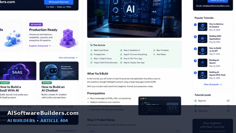 AI-generated tutorial illustration