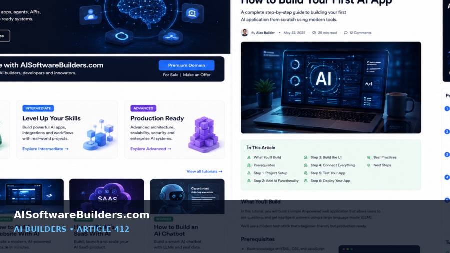 AI-generated tutorial illustration
