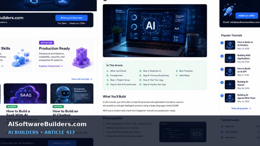 AI-generated tutorial illustration