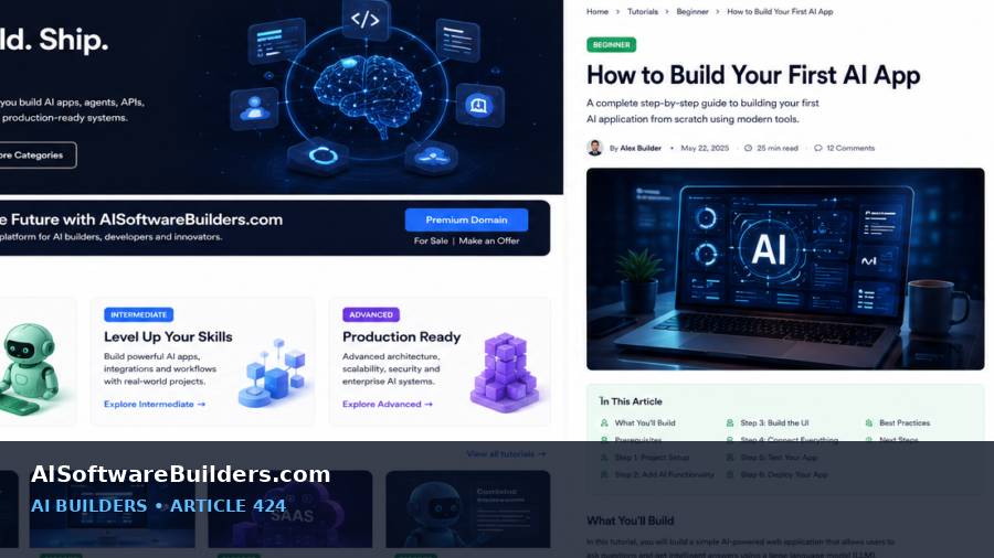 AI-generated tutorial illustration