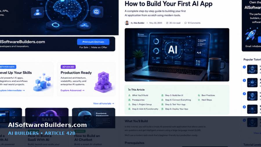 AI-generated tutorial illustration