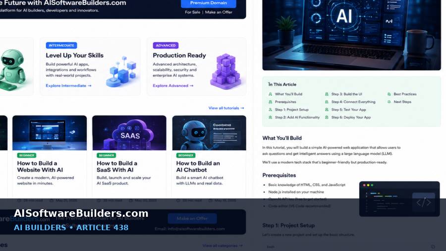 AI-generated tutorial illustration