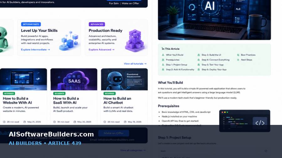 AI-generated tutorial illustration
