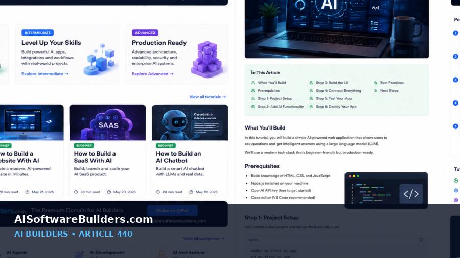 AI-generated tutorial illustration