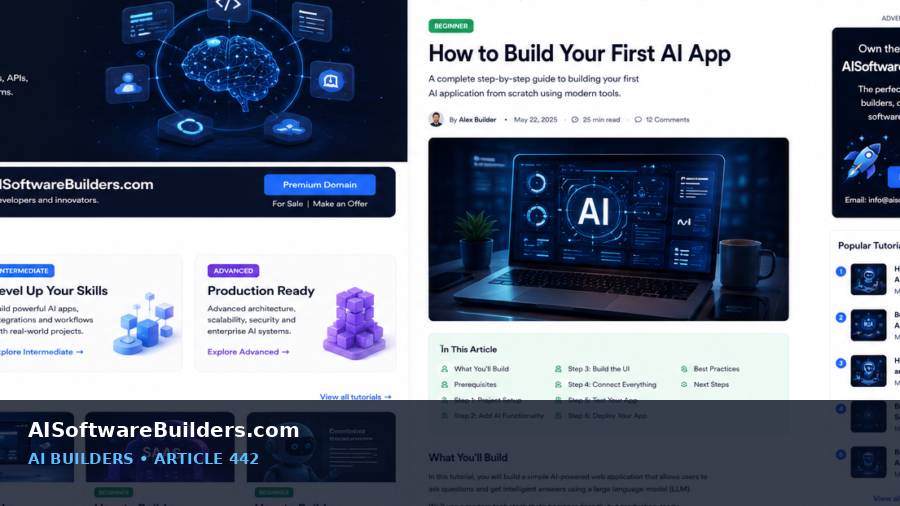 AI-generated tutorial illustration