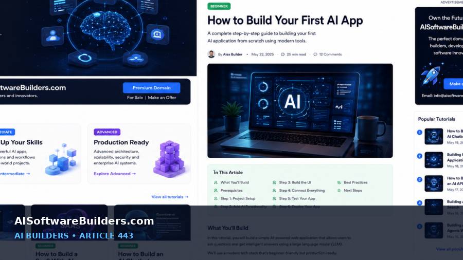 AI-generated tutorial illustration