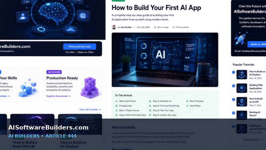 AI-generated tutorial illustration